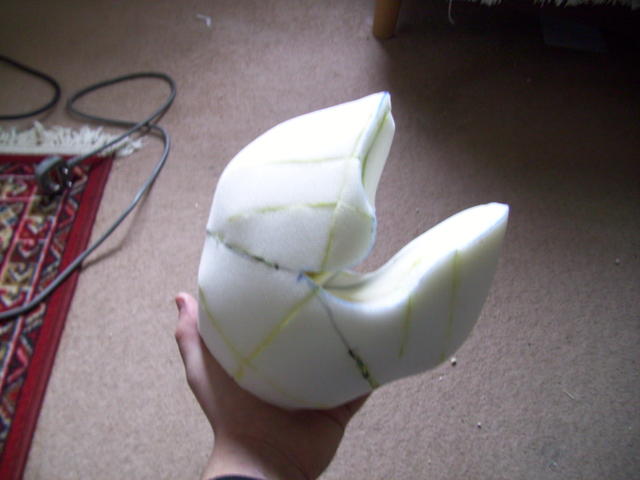 all glued up head at rest